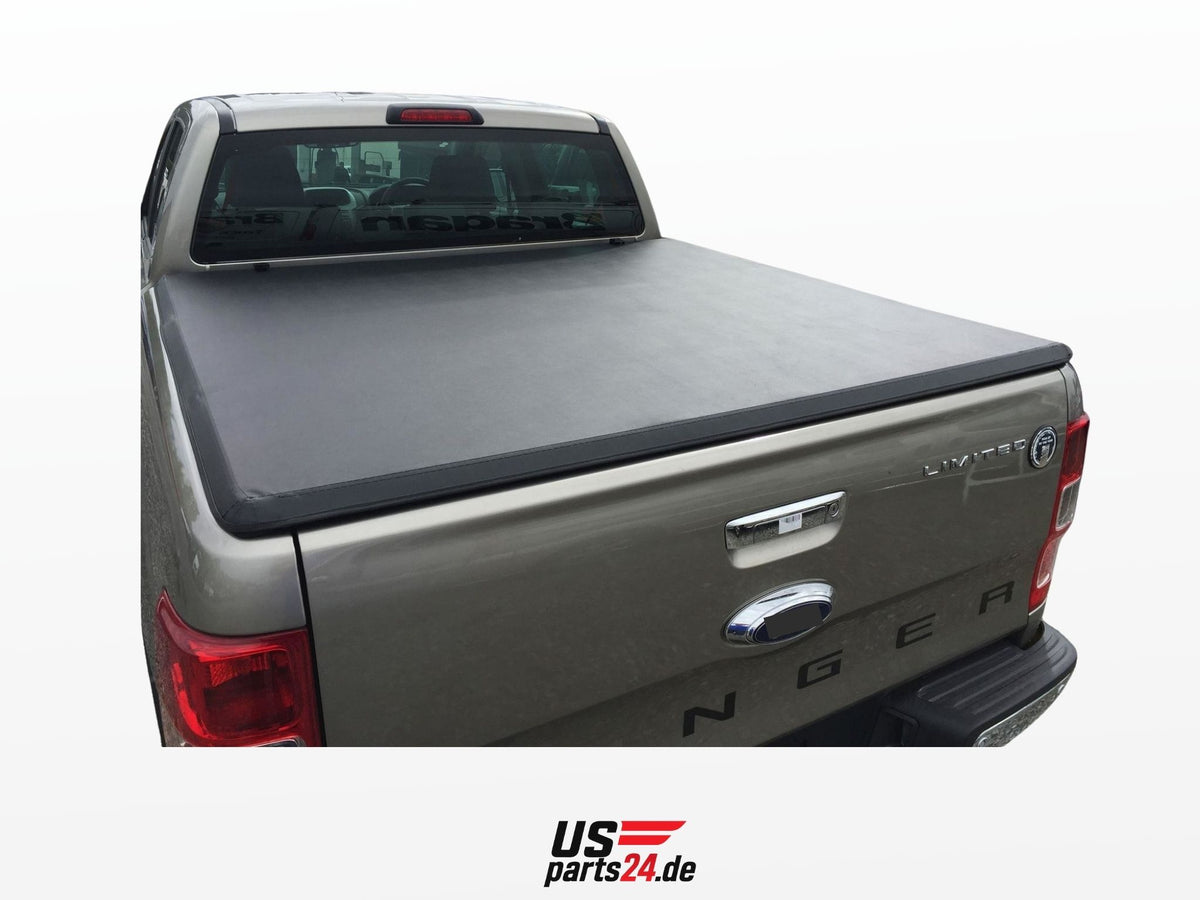 Dreifach Faltbare Ladeflächenabdeckung – Ford Ranger Double Cab (2016-2023) - US-Parts24.de
