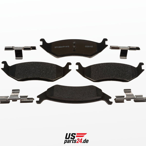 Premium rear brake pad set – RAM 1500 &amp; RAM 1500 Classic (2011–2023)