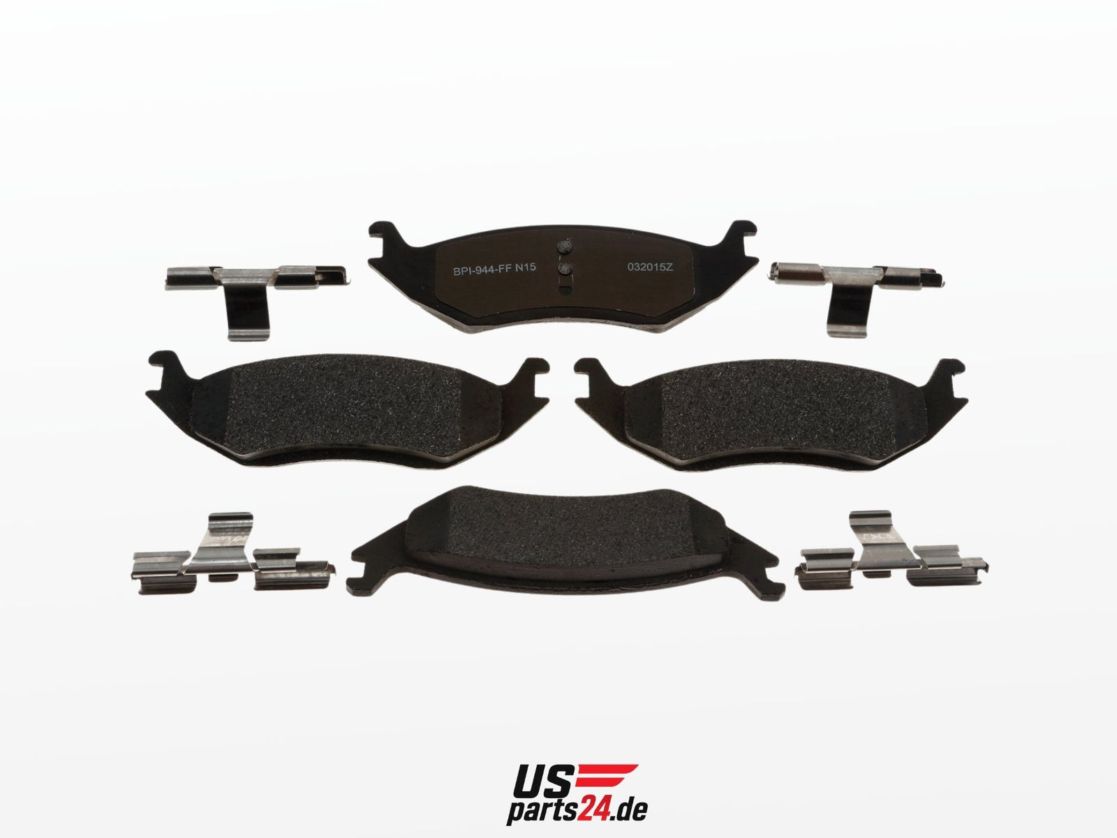 Premium Bremsbelag-Set hinten – RAM 1500 & RAM 1500 Classic (2011–2023) - US-Parts24.de