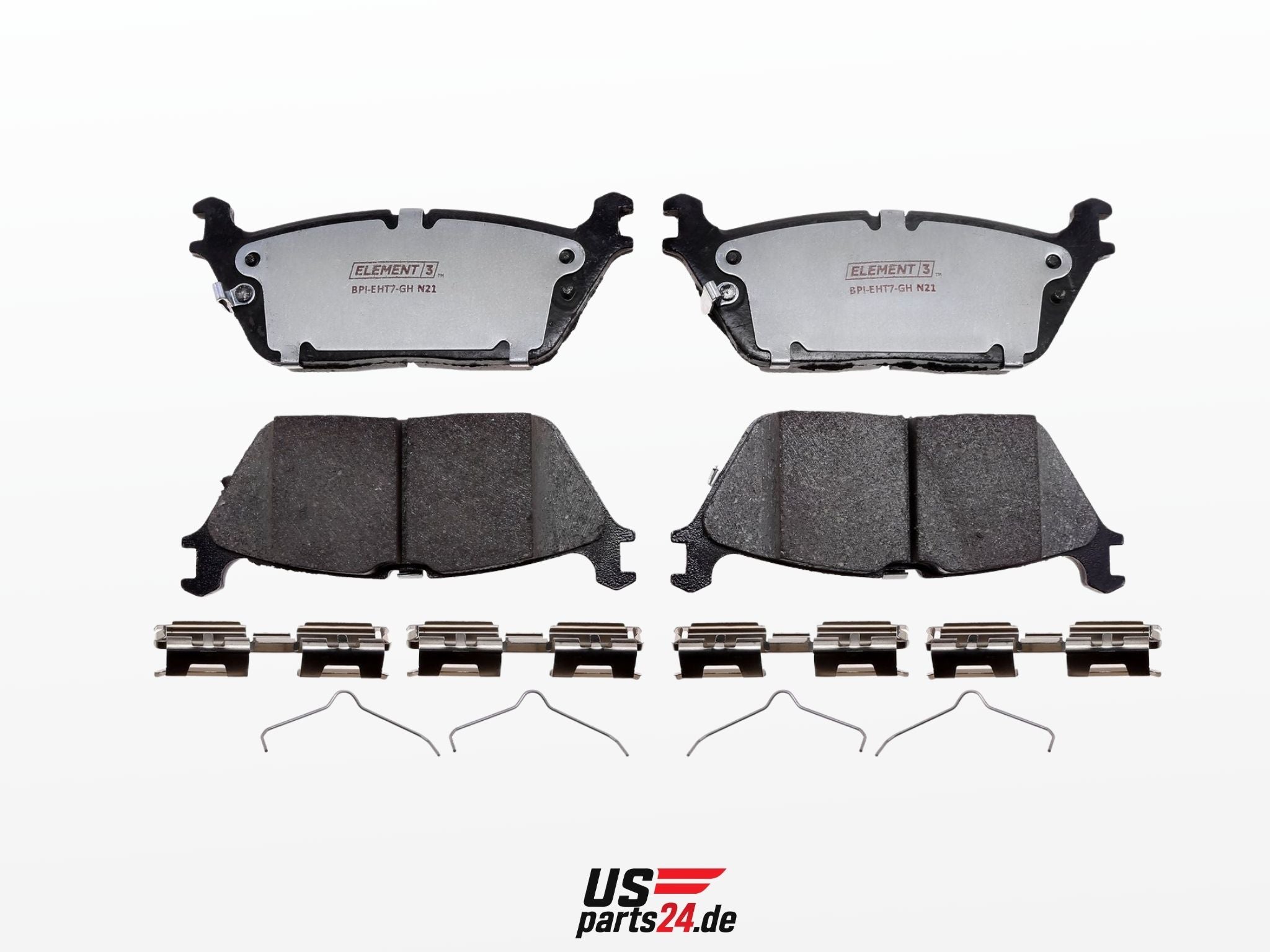 Premium Bremsbelag-Set hinten – passend für RAM 1500 & RAM 1500 Classic (2011–2023) - US-Parts24.de