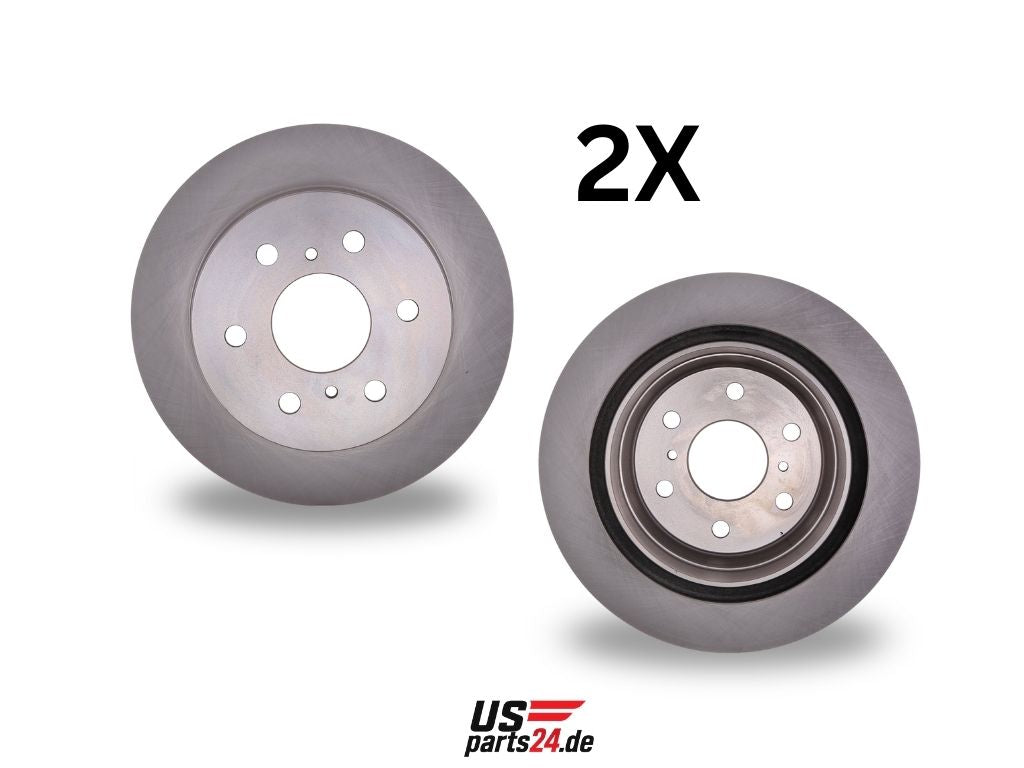 Hintere Bremsscheiben (belüftet, 6-Loch) – passend für Escalade, Silverado & Tahoe - US-Parts24.de