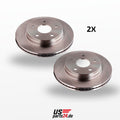 Jeu de disques de frein haut de gamme (essieu avant, 5 trous) – compatible avec RAM 1500 (2011 – 2023)