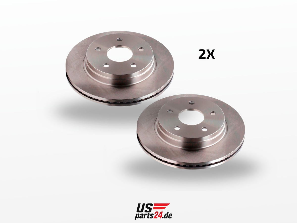 Premium Bremsscheiben-Set (Vorderachse, 5-Loch) – passend für RAM 1500 (2011 – 2023) - US-Parts24.de