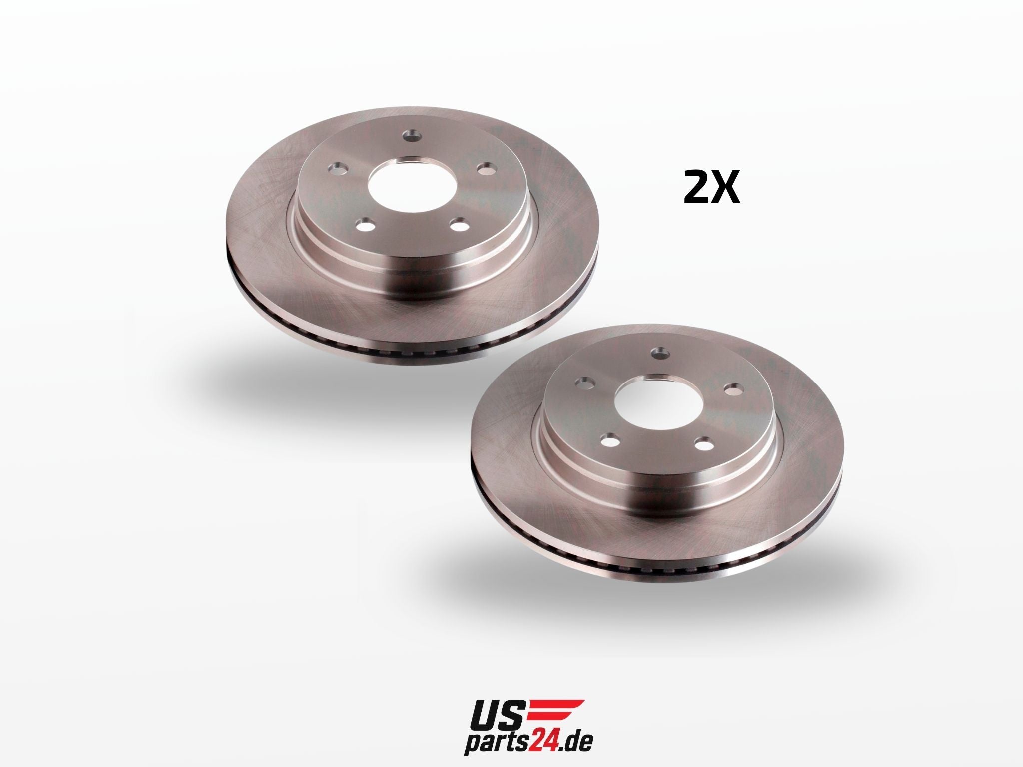 Premium Bremsscheiben-Set (Vorderachse, 5-Loch) – passend für RAM 1500 (2011 – 2023) - US-Parts24.de