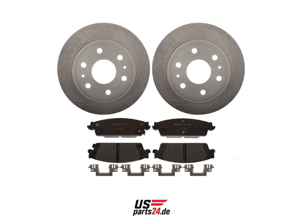 Bremsen-Komplettset Hinterachse – Bremsscheiben & Keramik-Beläge für Escalade & Co. - US-Parts24.de