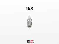 Zündkerzenset 16 Stück – passend für alle 5.7 L V8 HEMI Modelle (Challenger / Charger / 300 / Durango / RAM / Grand Cherokee usw.) - US-Parts24.de