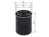 Ölfilter (Anschraubfilter, Rücklaufsperrventil) – passend für Ford F-150, Mustang, Silverado, Camaro uvm. - US-Parts24.de