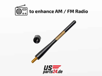 Kurzantenne 18 cm – Ford F-150 / F-250 / RAM 1500 (2009 – 2019)