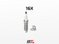 Zündkerzenset 16 Stück – passend für alle 5.7 L V8 HEMI Modelle (Challenger / Charger / 300 / Durango / RAM / Grand Cherokee usw.) - US-Parts24.de