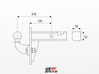 Anhängerkupplung starr – Ford F-150 (ab 2014 →) - US-Parts24.de
