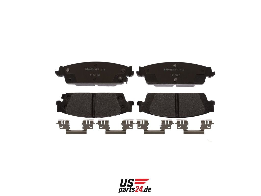 Bremsen-Komplettset Hinterachse – Bremsscheiben & Keramik-Beläge für Escalade & Co. - US-Parts24.de