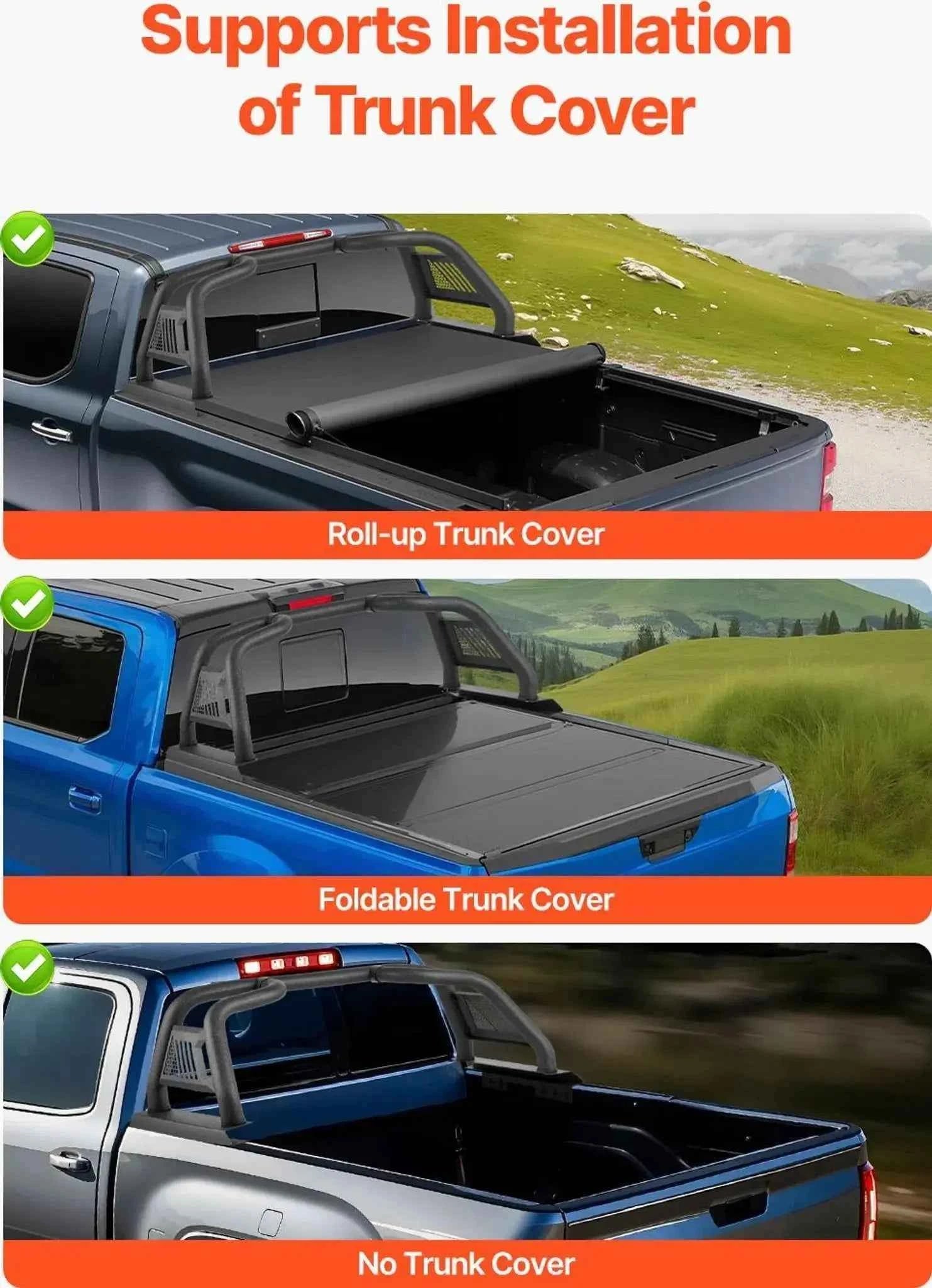 Einstellbarer Überrollbügel Pickup – Version 1