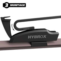 HYBROX Front Scheibenwischer – US-Modelle (Cadillac, Chevrolet, Ford, GMC, RAM, Chrysler)