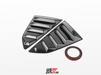 Seitliche Fensterabdeckungen in Carbon-Optik – passend für Chevrolet Camaro Coupe (2016–2022) - US-Parts24.de
