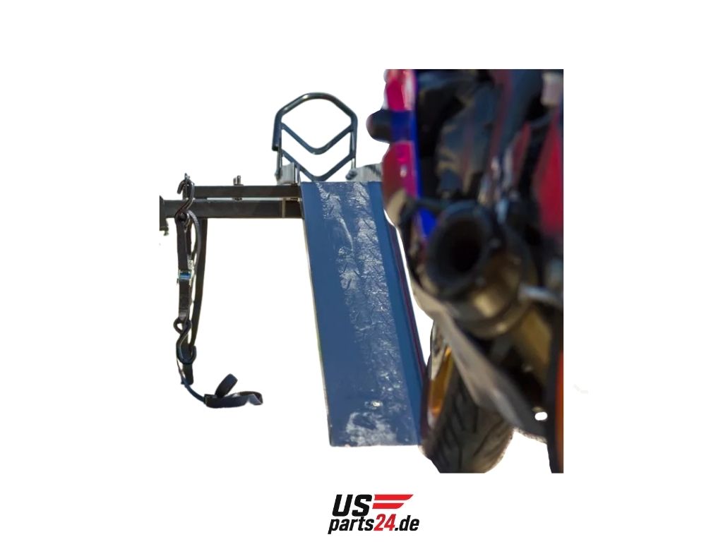 Motorrad-Transportkit "BigBike" mit Rampe – für Pickups & SUVs mit 2″ Anhängerkupplung - US-Parts24.de