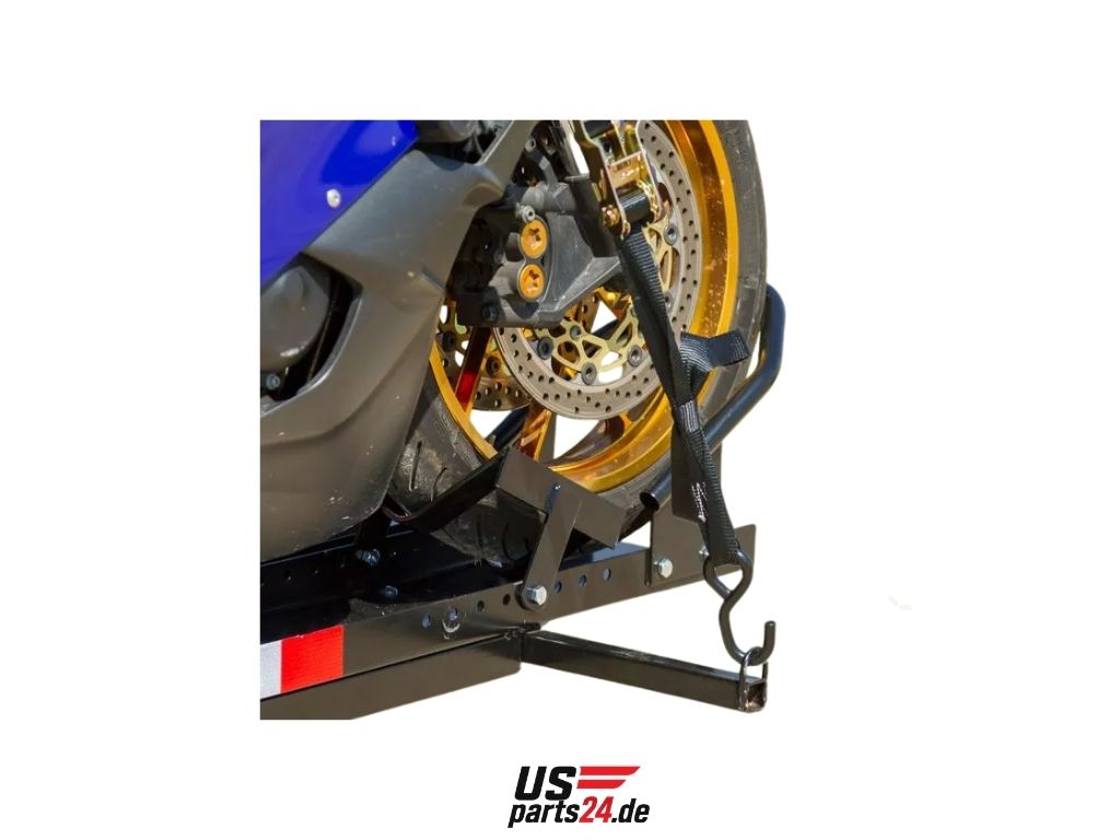 Motorrad-Transportkit "BigBike" mit Rampe – für Pickups & SUVs mit 2″ Anhängerkupplung - US-Parts24.de
