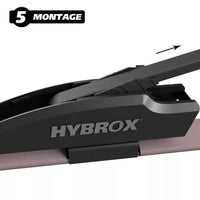 HYBROX Front Scheibenwischer – US-Modelle (Cadillac, Chevrolet, Ford, GMC, RAM, Chrysler)