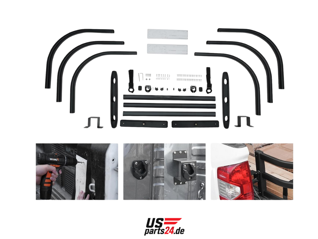 Ladeflächenverlängerung Pickup (verstellbar) – für Ford F-150, RAM & Pickups - US-Parts24.de