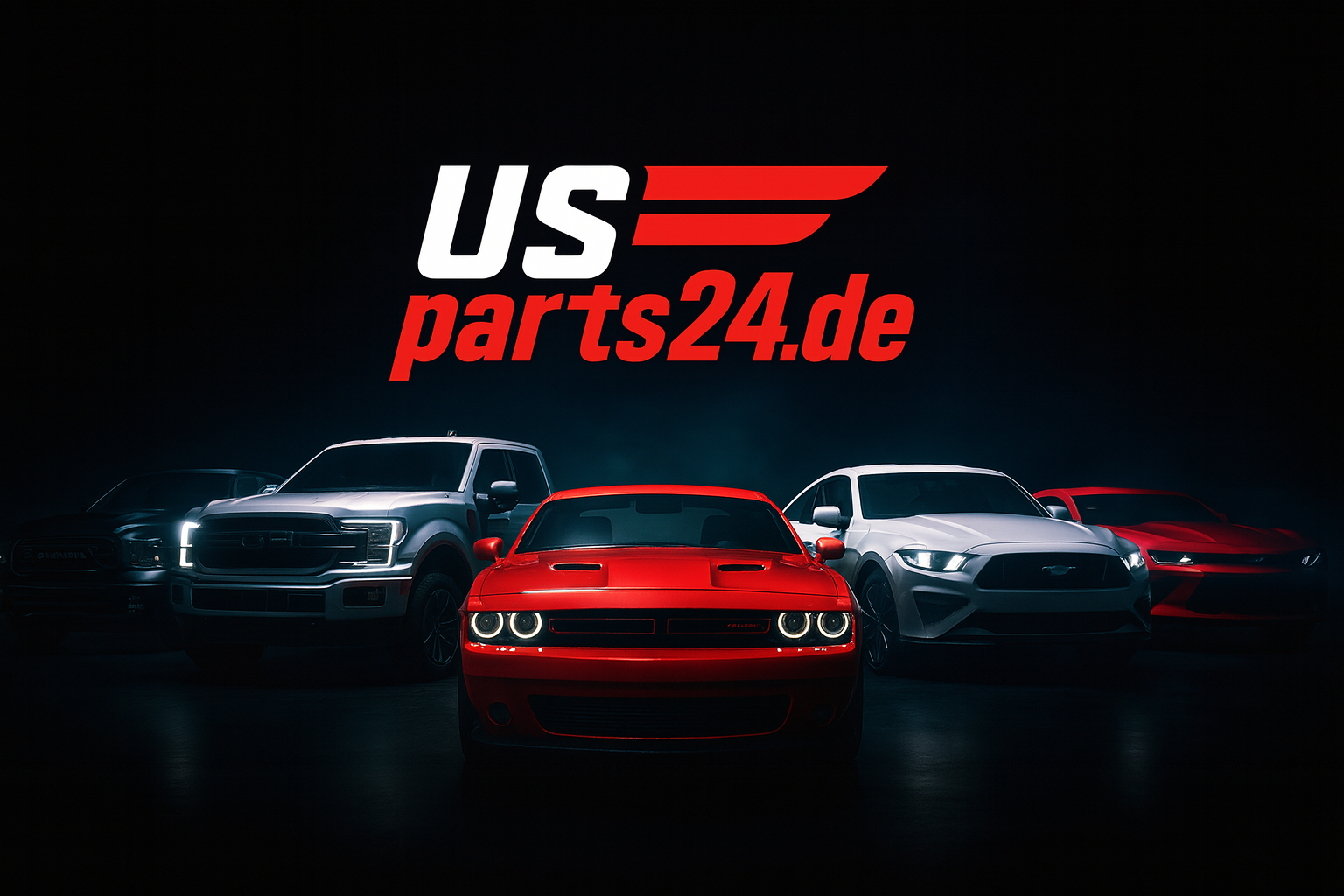 Mechaniker in US-Car Werkstatt