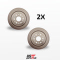Premium brake disc set (rear axle, 6-hole) – suitable for RAM 1500 (2011 – 2023)