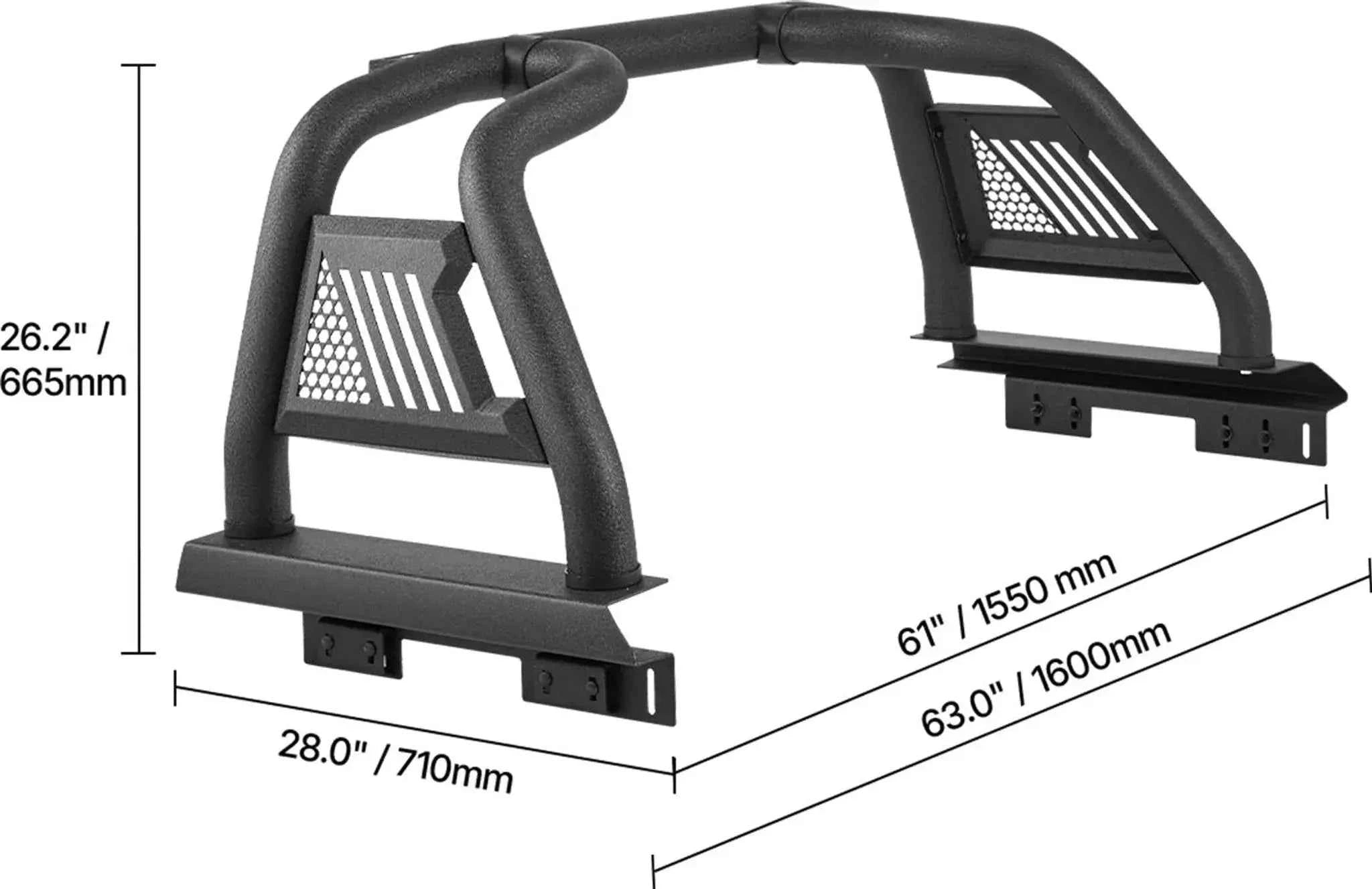 Einstellbarer Überrollbügel Pickup - Version 2