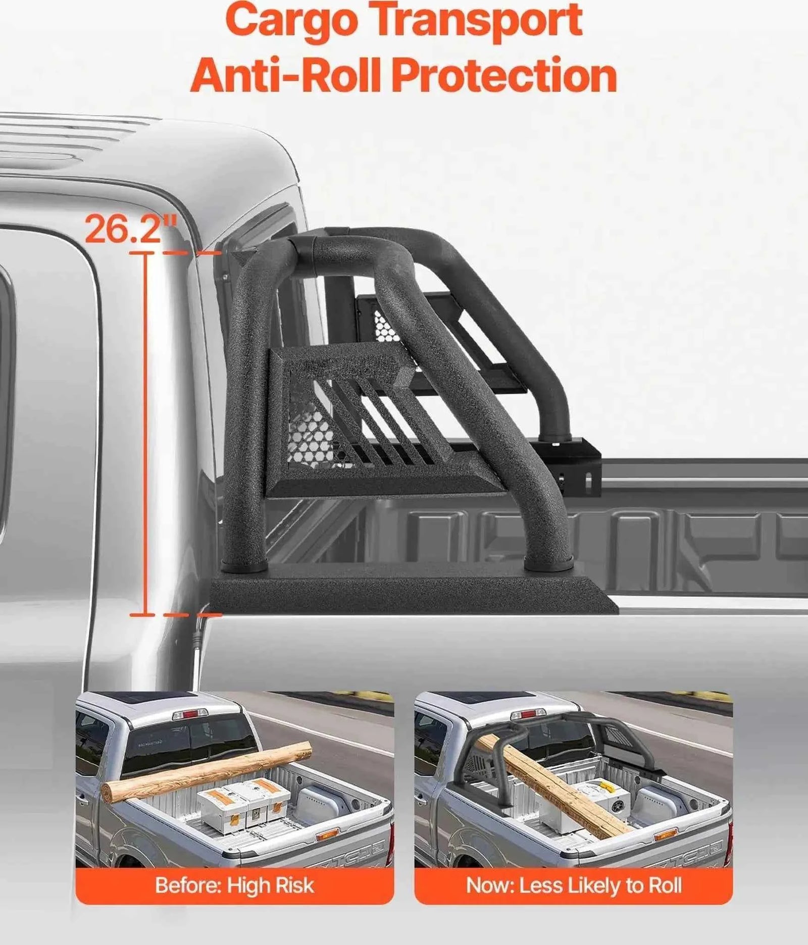 Einstellbarer Überrollbügel Pickup – Version 1