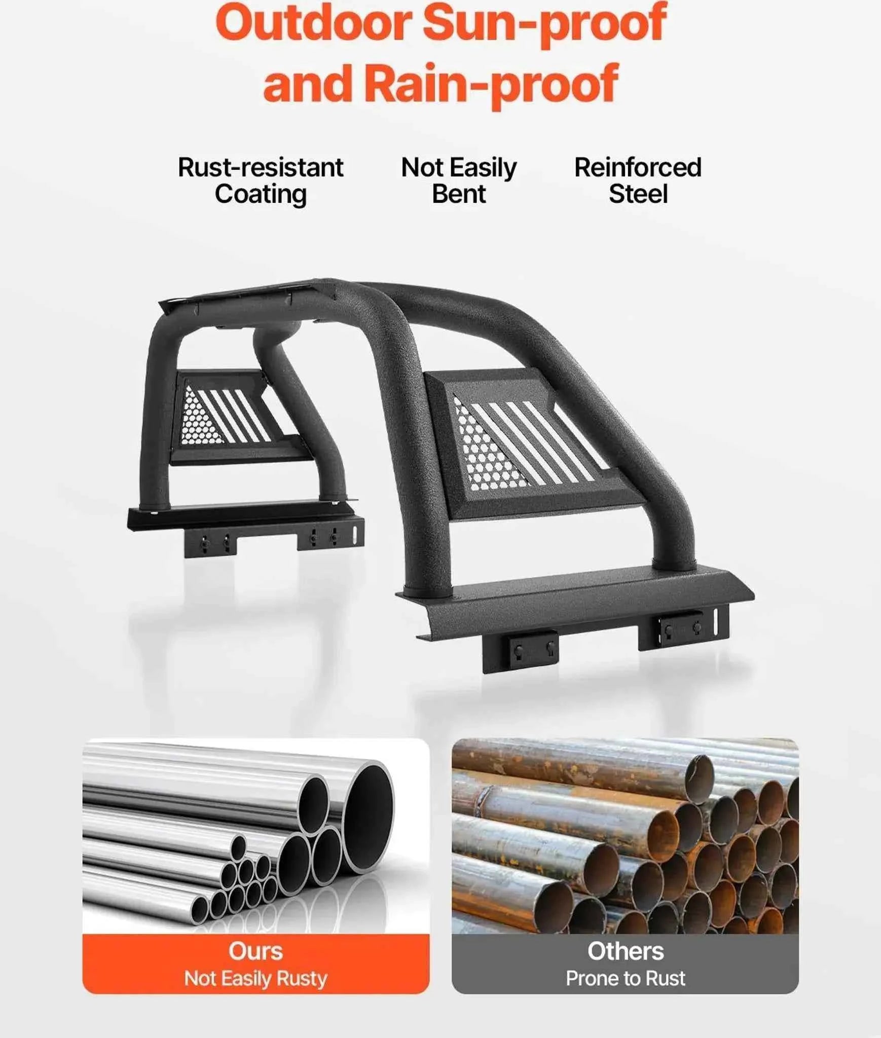 Einstellbarer Überrollbügel Pickup – Version 1